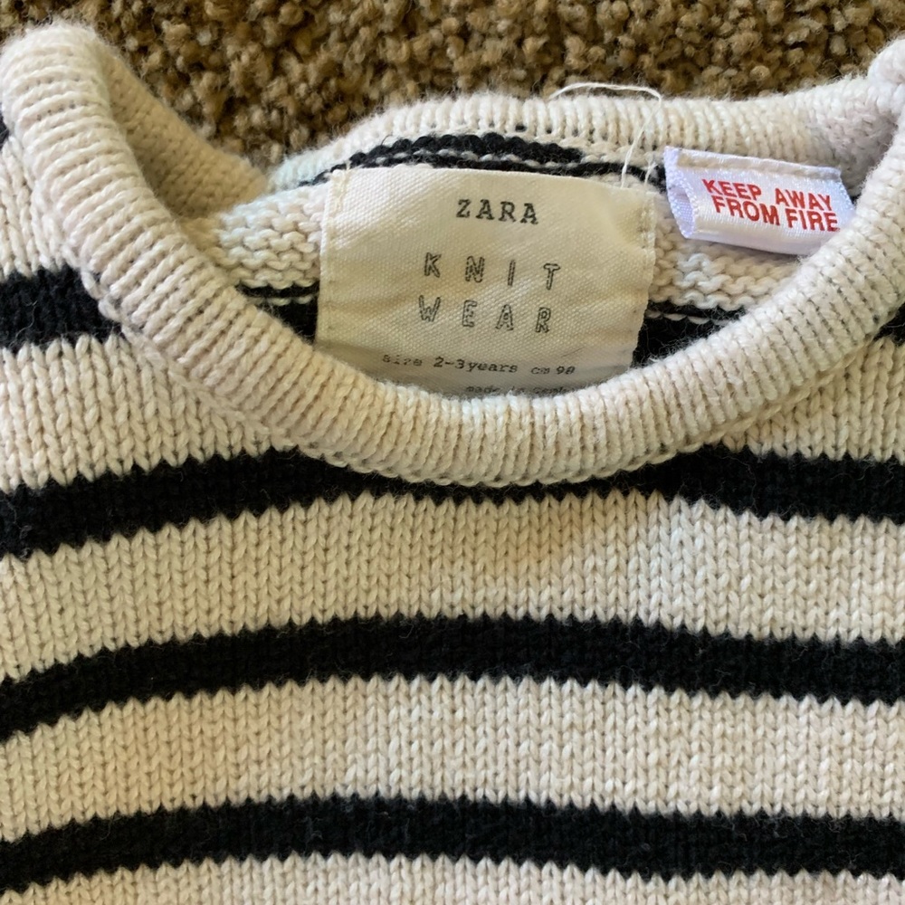 Zara Knit Wear Baby Boy Sweater (Size 2-3 years)